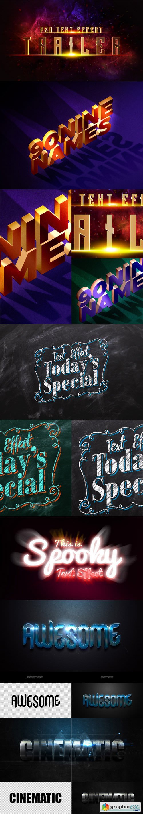 6 Awesome Text Effects & Styles for Photoshop