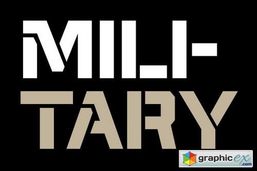 Militia Sans Font Family