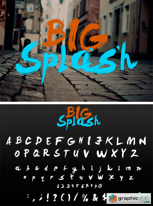 Big Splash Font