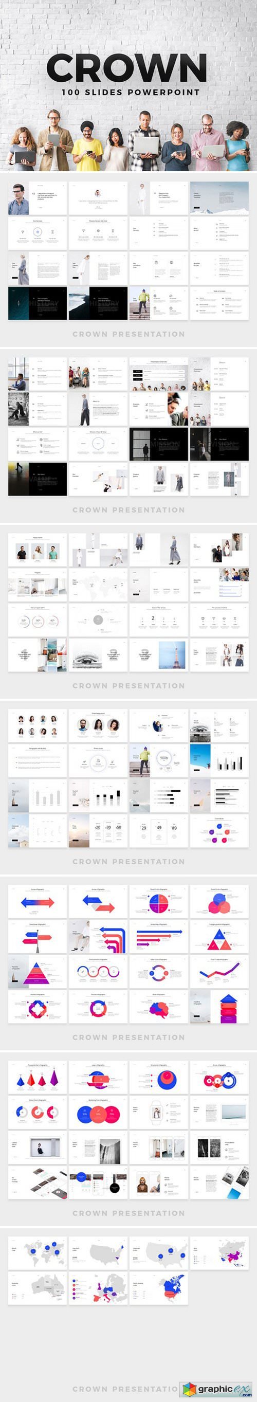 CROWN Powerpoint Template