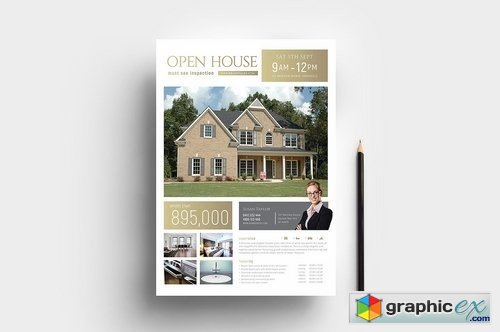 Open House Poster Templates
