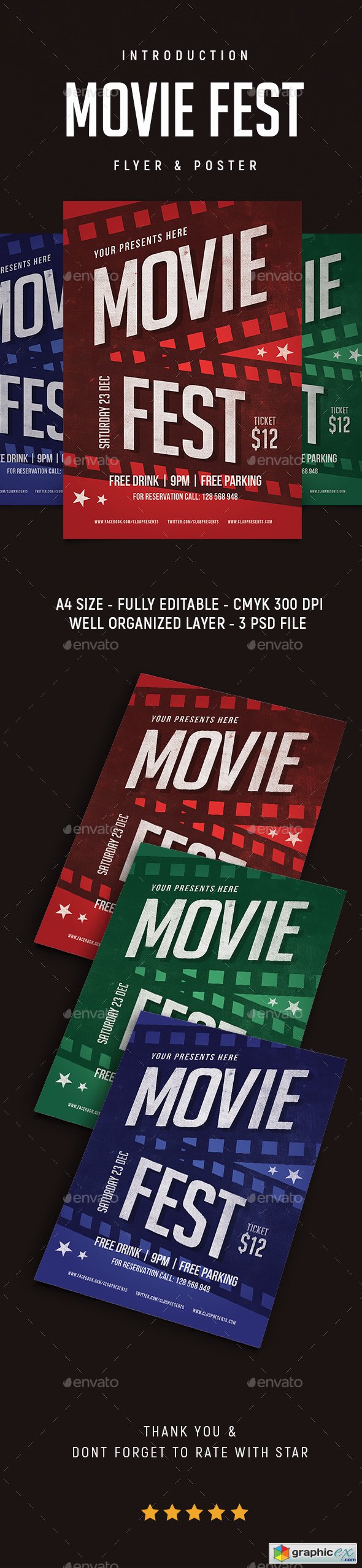 Movie Fest Flyer 21142369