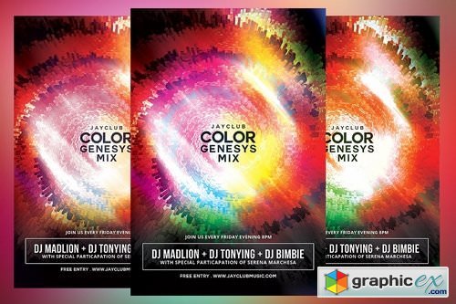 Color Genesys Mix Flyer