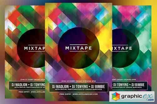 Mixtape Party Flyer