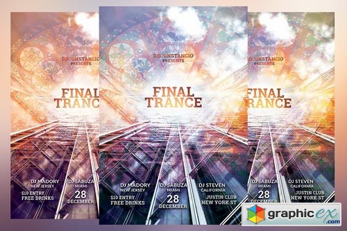 Final Trance Flyer