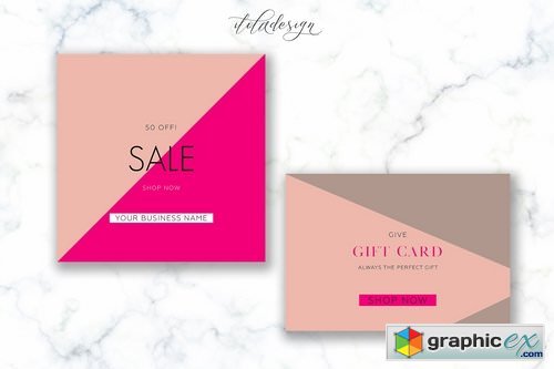 Modern Sale + Gift Card