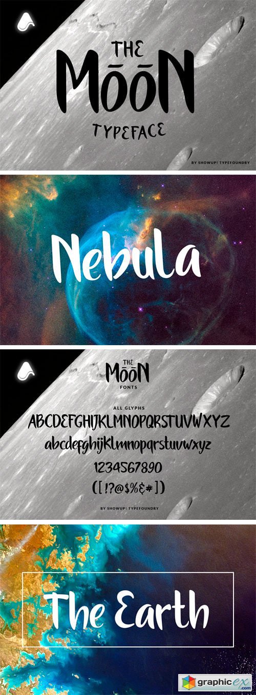 The Moon Typeface