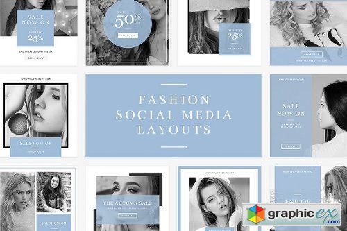 Fashion Social Media Layouts