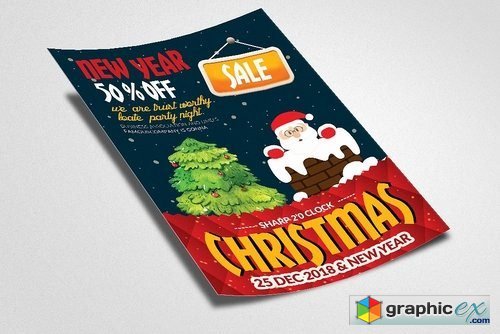 Christmas Sale Offer Flyers