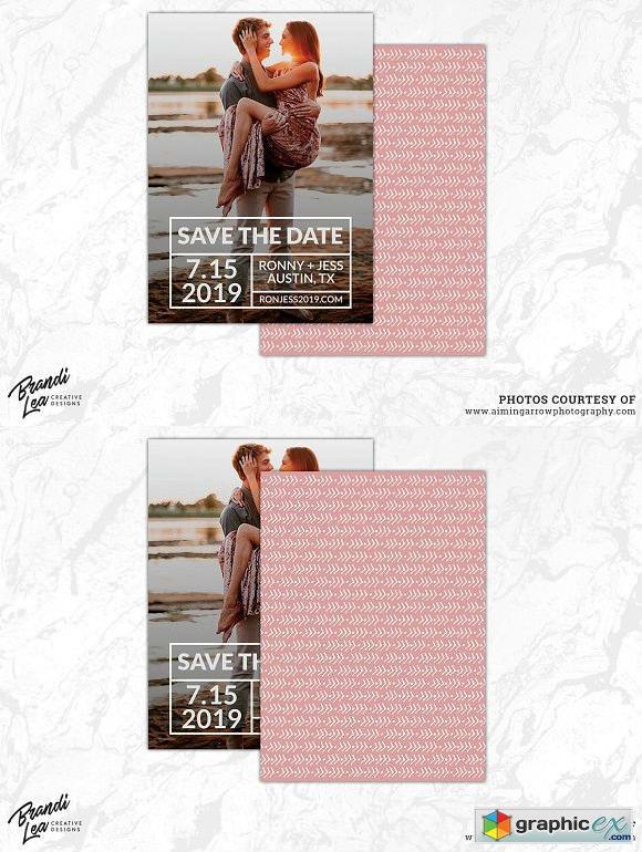 Save the Date Card Template