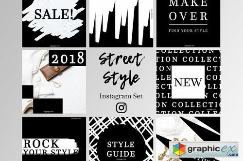 Street Style Instagram Set