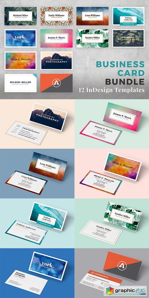 Business Card Bundle for InDesign