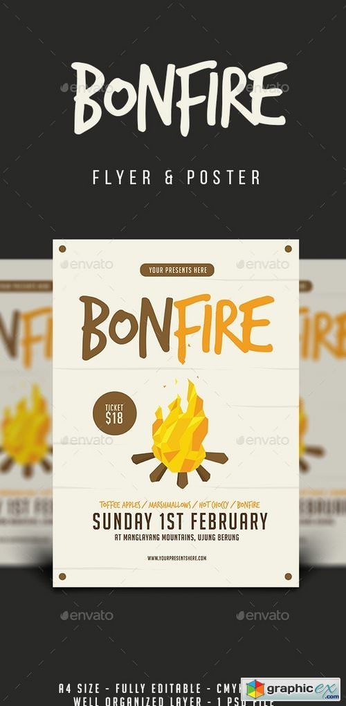 Bonfire Flyer