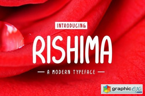 Rishima Typeface