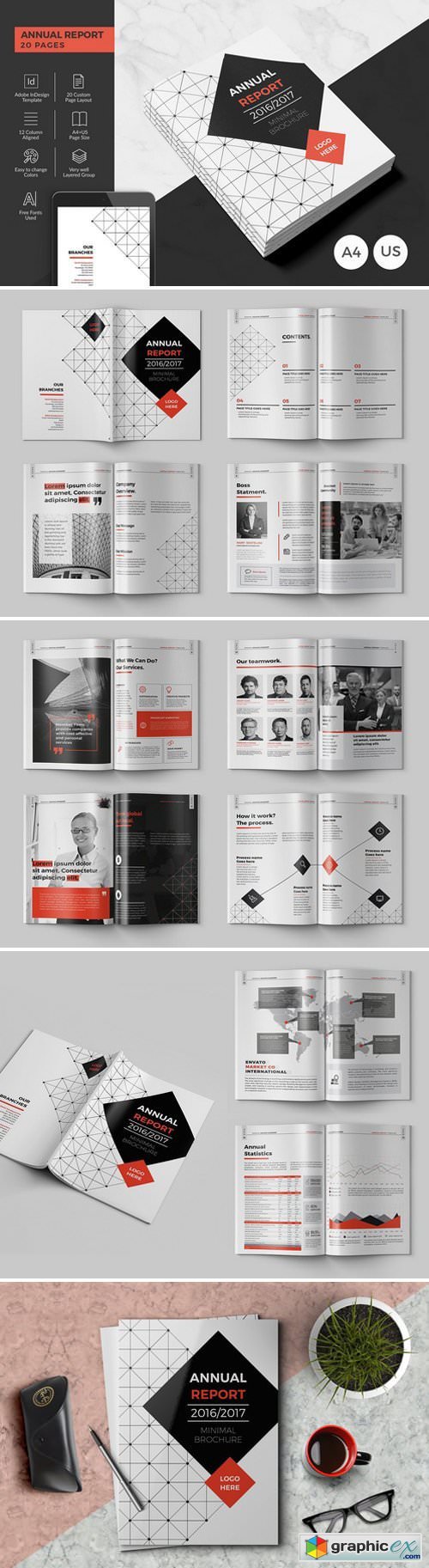Modern Annual Report 20 Pages
