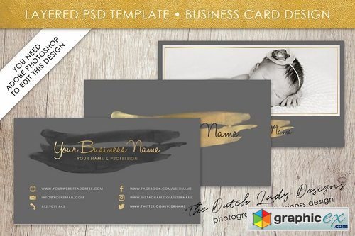 Photoshop Business Card Template #10