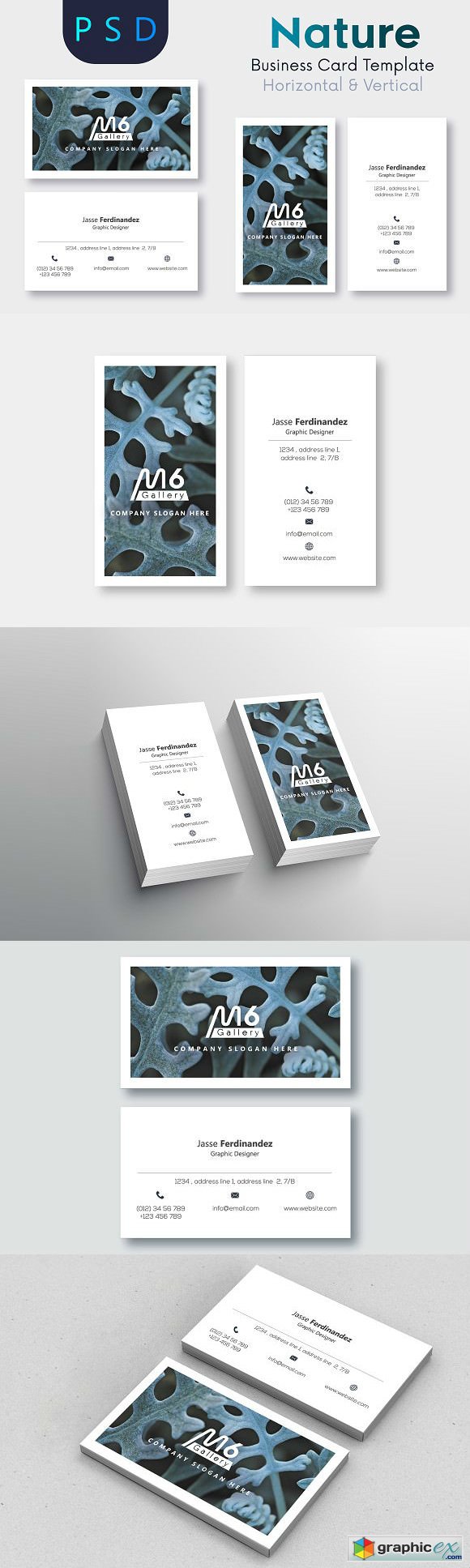 Nature Business Card Template- S50
