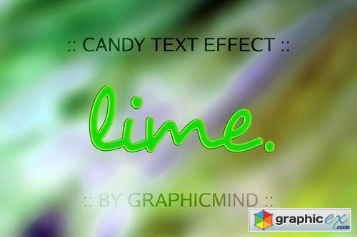 Candy Text Effect