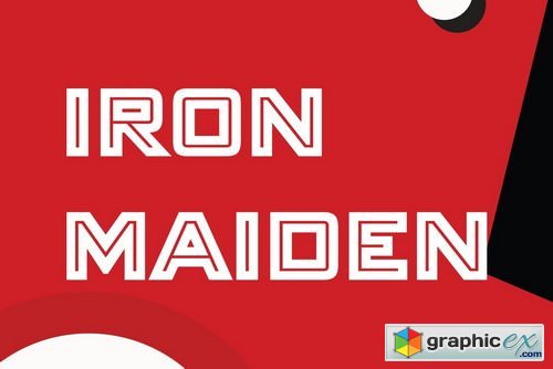 Iron Maiden Font