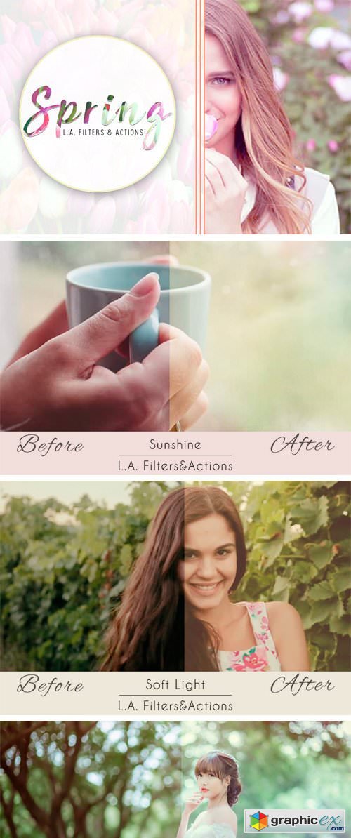 Spring - Photoshop Actions