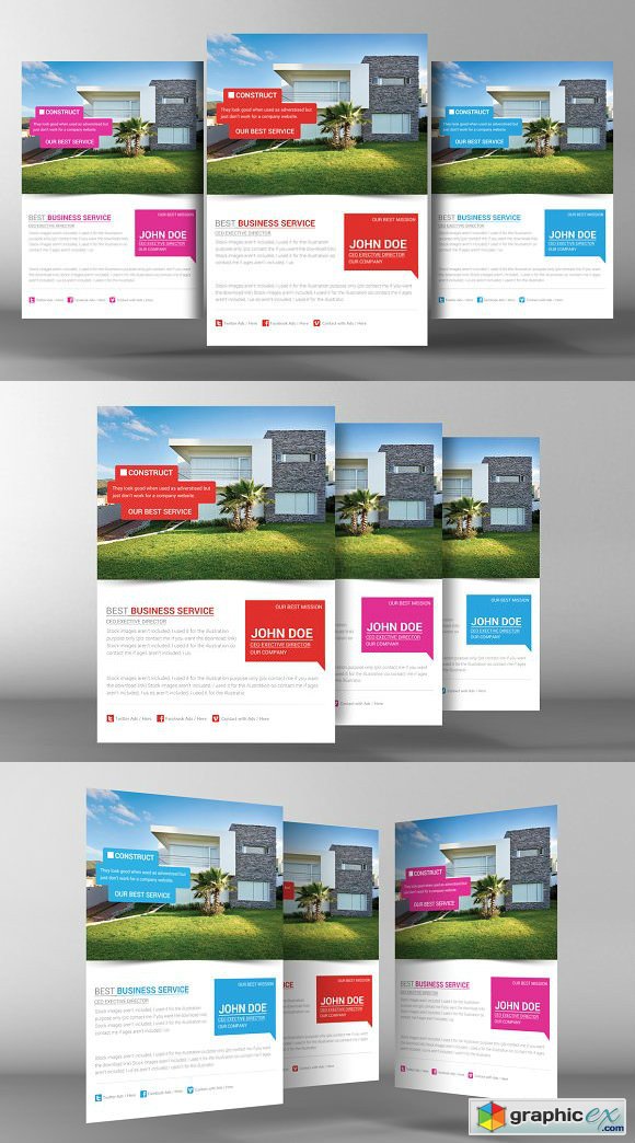 Real Estate Flyer Template 2219176