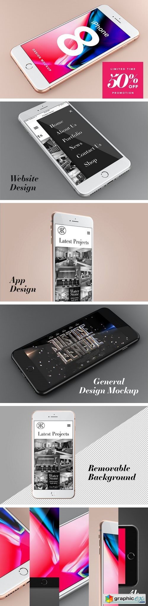iPhone 8 Design Mockup