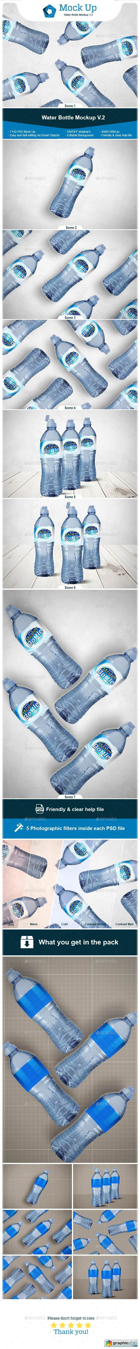 Water Bottle Mockup V.2