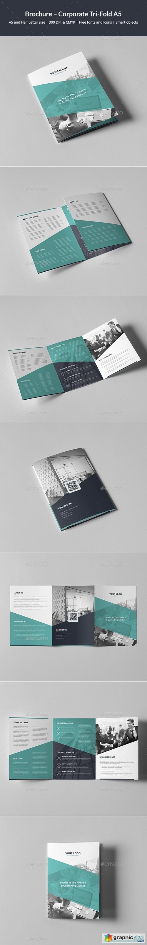 Brochure  Corporate Tri-Fold A5