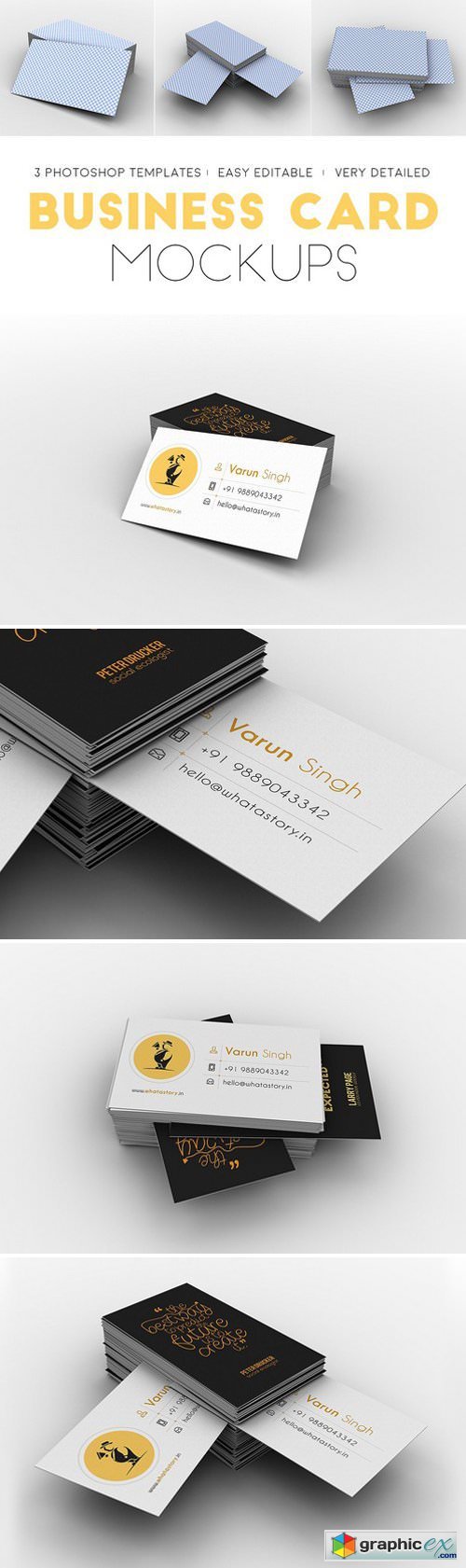 Professional Business Card Mockups