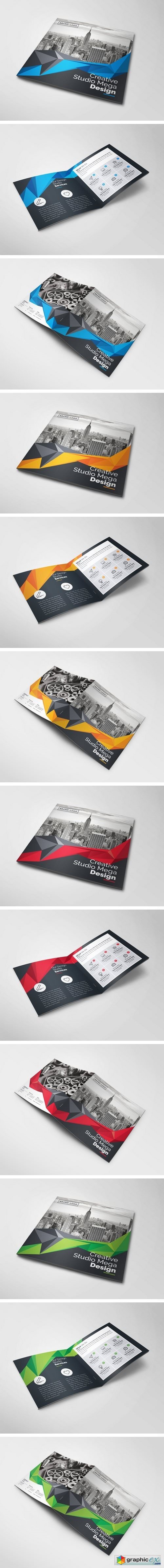 Creative Square Bi-Fold Brochure