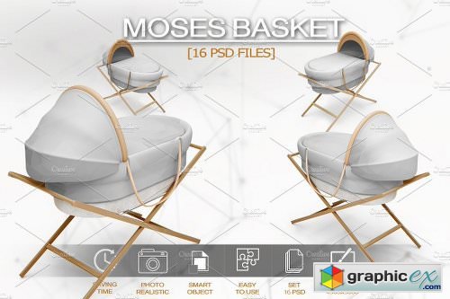 Mosses Basket Mockup