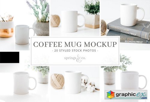 Coffee Mug Mockup Bundle 2138855