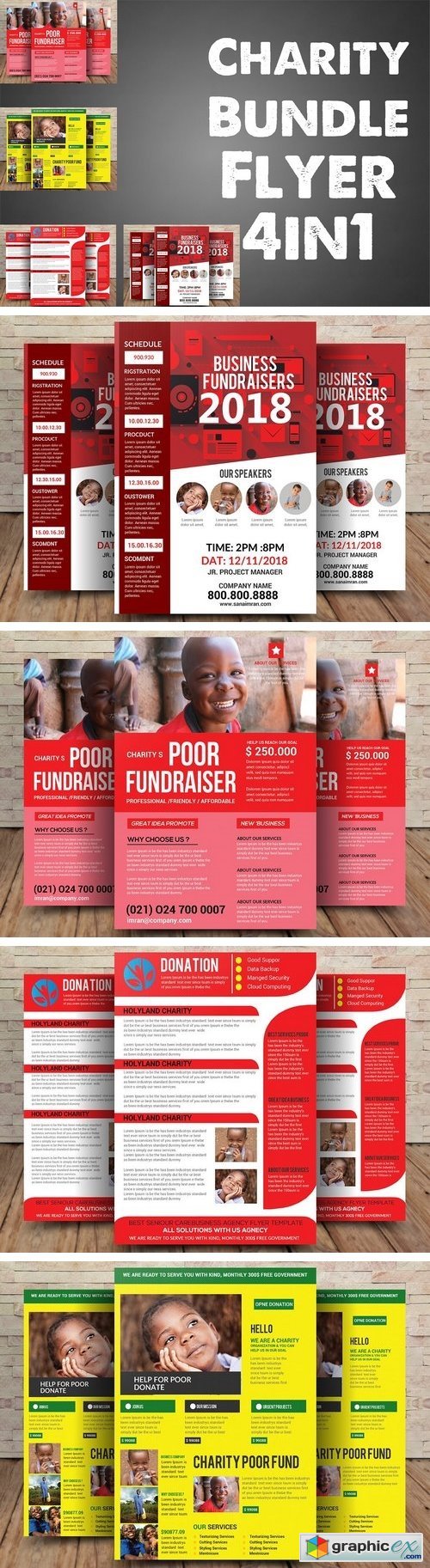 Charity Bundle Flyer 4in1 2093844