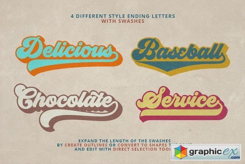 Groovy Font Family