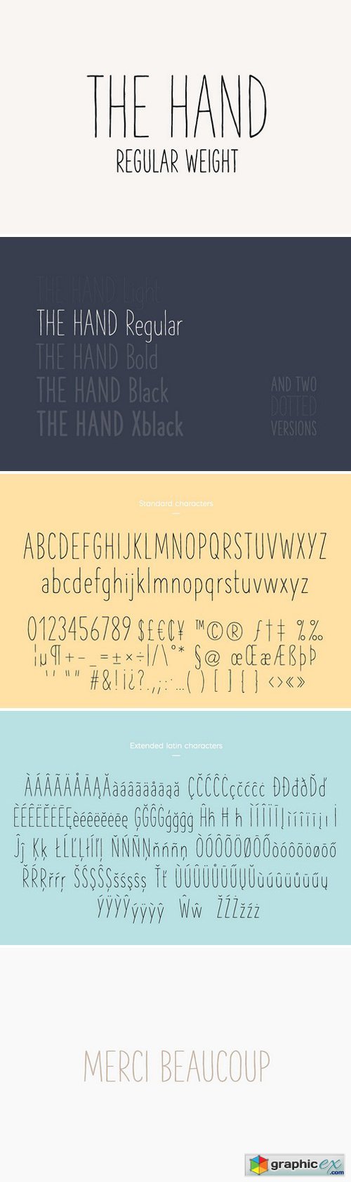 The Hand Font - Regular