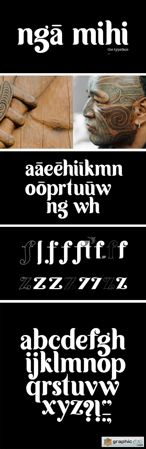 Nga Mihi Typeface
