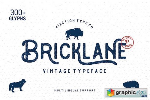 Bricklane Font