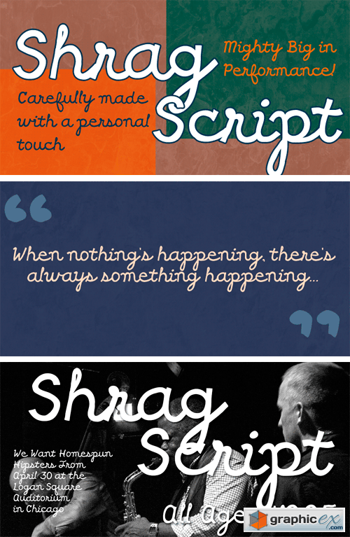 Shrag Script Font