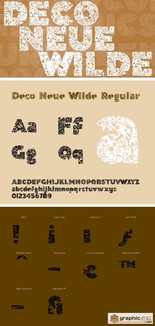Deco Neue Wilde Font