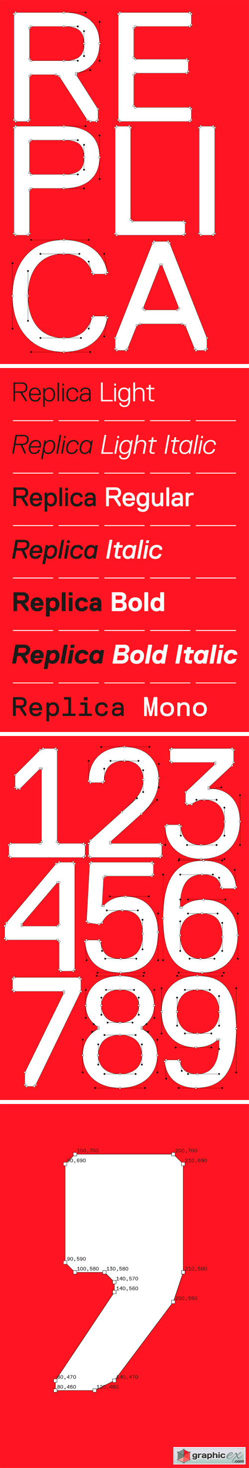 Replica Font Family