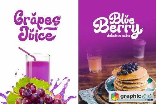 Fresh Grapes Font