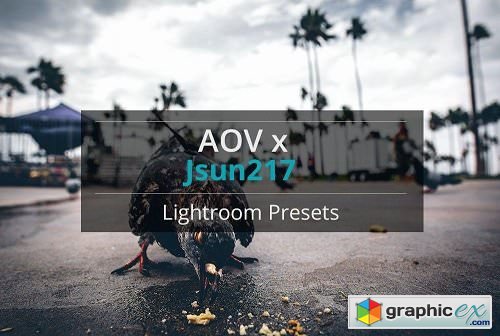 AOV x Jsun217 Lightroom Presets