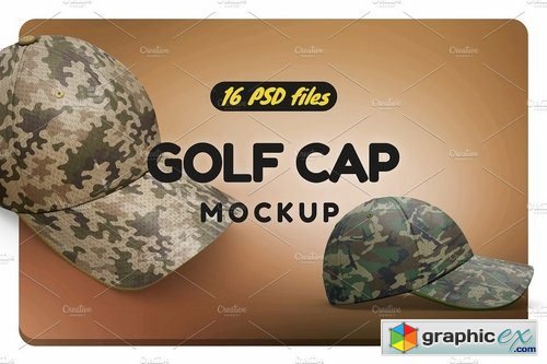 Golf Cap MockUp