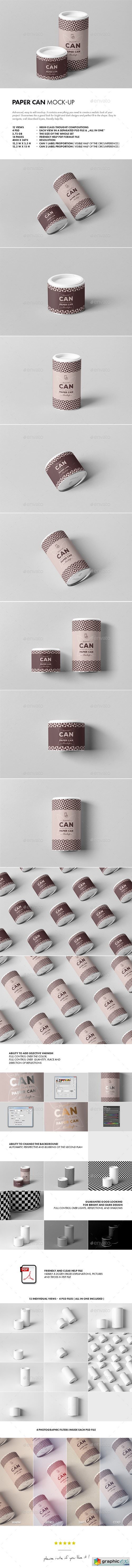 Paper Can Mock-up