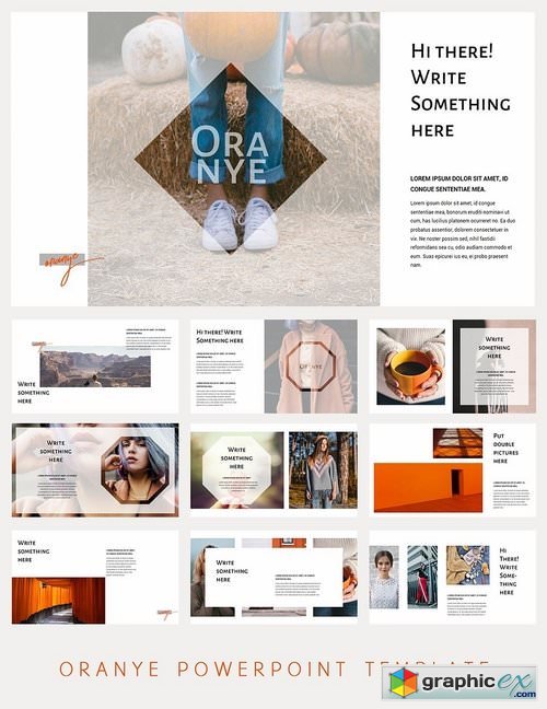 Oranye Powerpoint Template 50% Off!