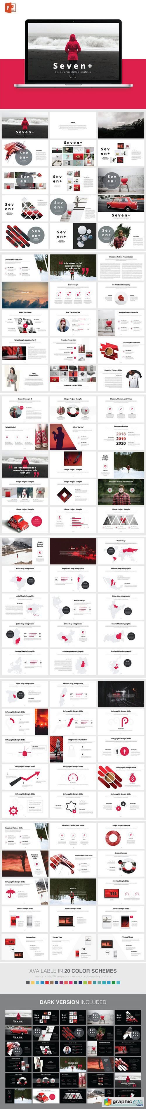 SEVENT+ POWERPOINT Template