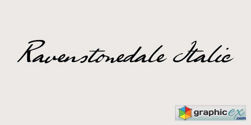 Ravenstonedale Font Family - 2 Fonts