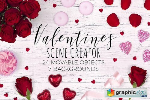 Valentines Scene Creator - Top View