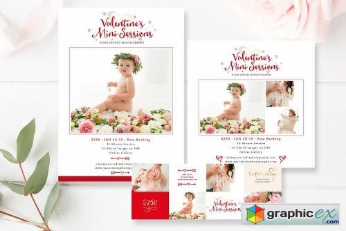 Valentine's Minis Marketing Set