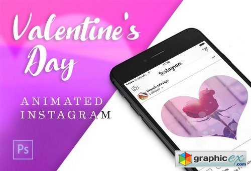 Animated Valentine's Day Insta Pack
